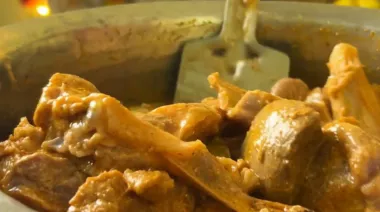 Traditional Mughlai Mutton Korma in a rich gravy